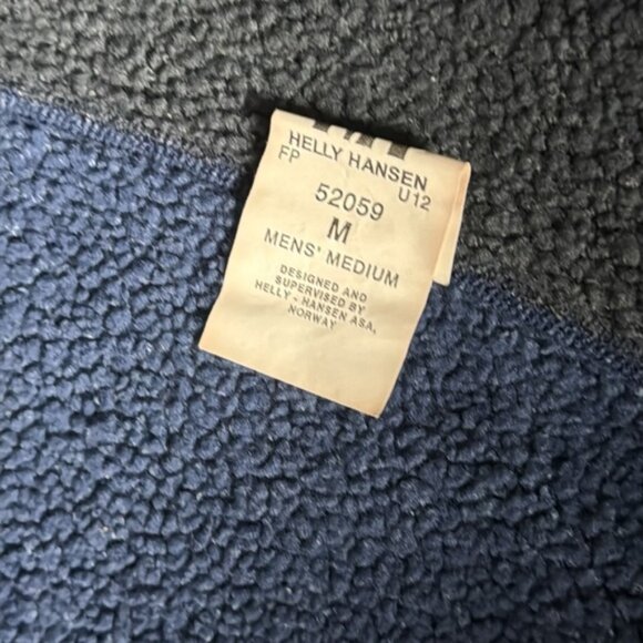 Helly Hanson Medium Blue Gray Fleece Vest - Picture 6 of 11